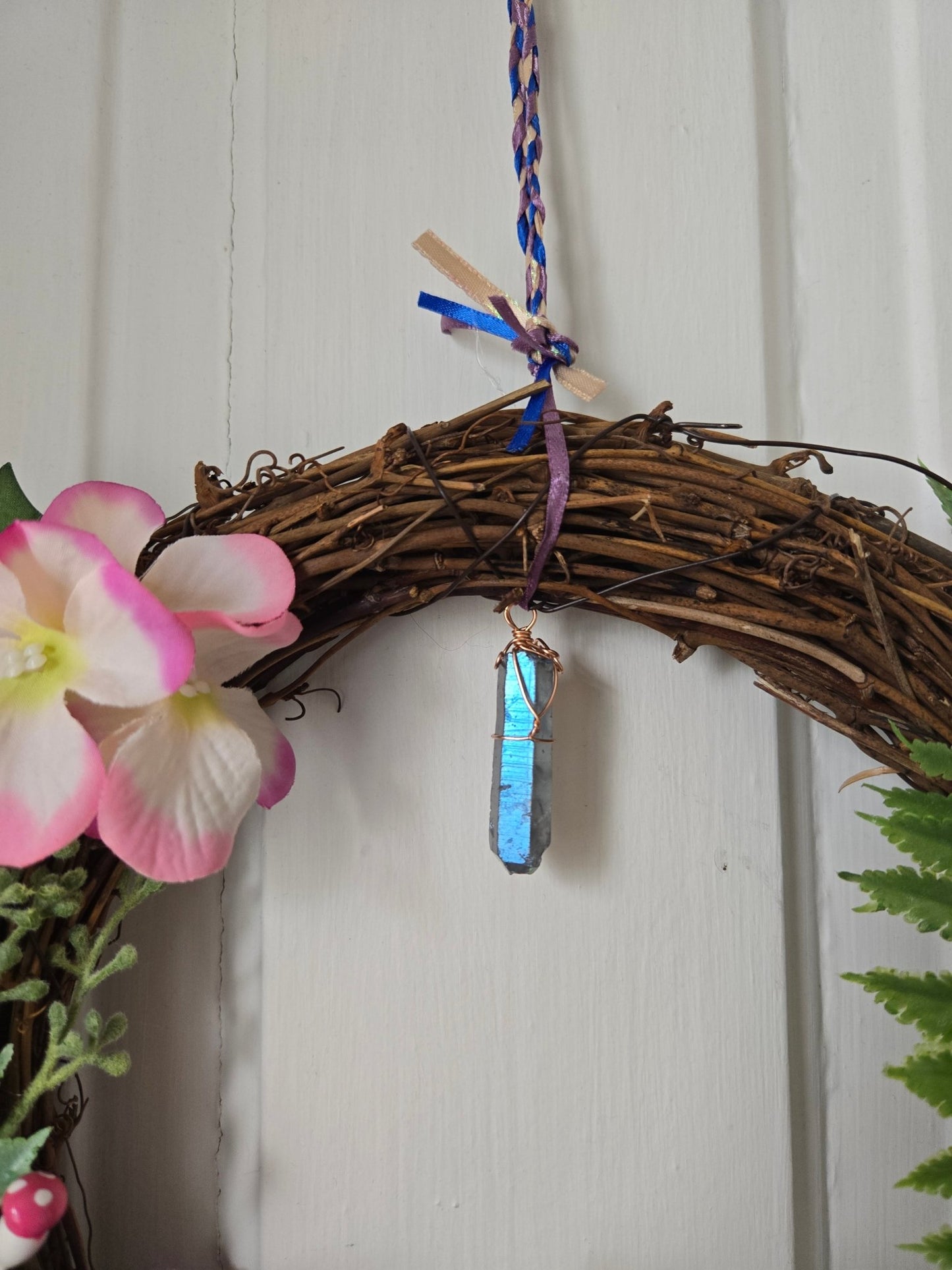 Aura Quartz Large 10" Witch Bells - Kelly Andresen Art
