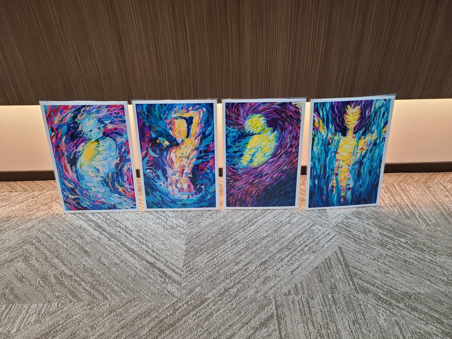 Set Of 4 Bold Women Prints 12" x 18" - Kelly Andresen Art