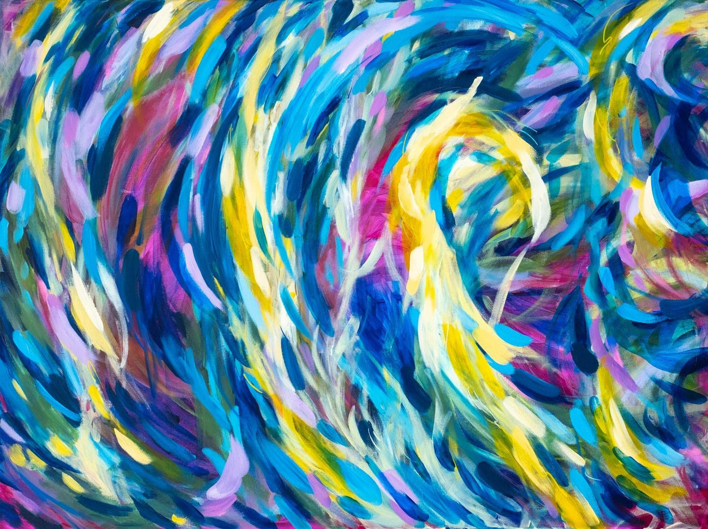 Mermaid's Cove Print on Gallery Wrapped Canvas 18" x 24" - Kelly Andresen Art