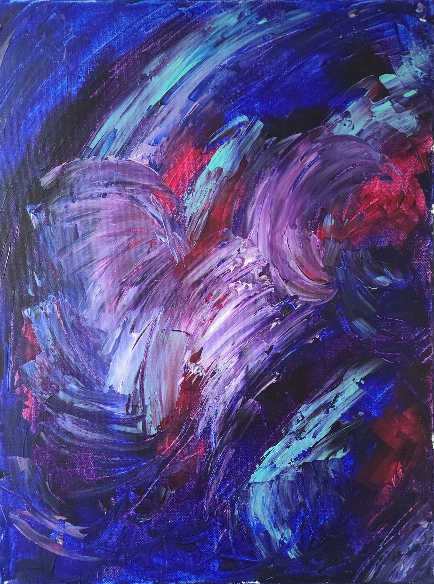 Subtle Rooster 18x24 - Kelly Andresen Art